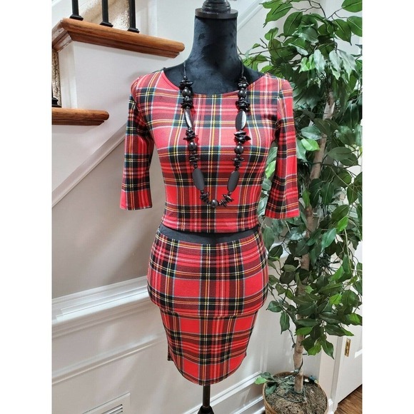 Better Be Dresses & Skirts - Boutique Better Be Women's Polyester Long Sleeve Top & Skirt 2 Piece Set Size S